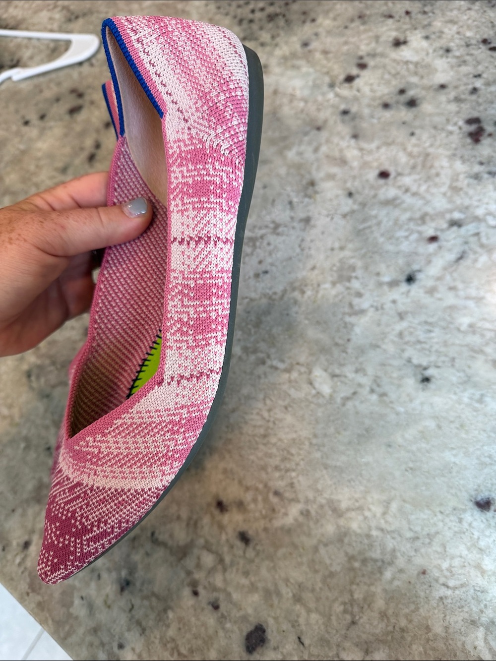 Rothy's Rare Limited Edition
Pink Plaid Breast Cancer
Awareness Points - Picture 4 of 7